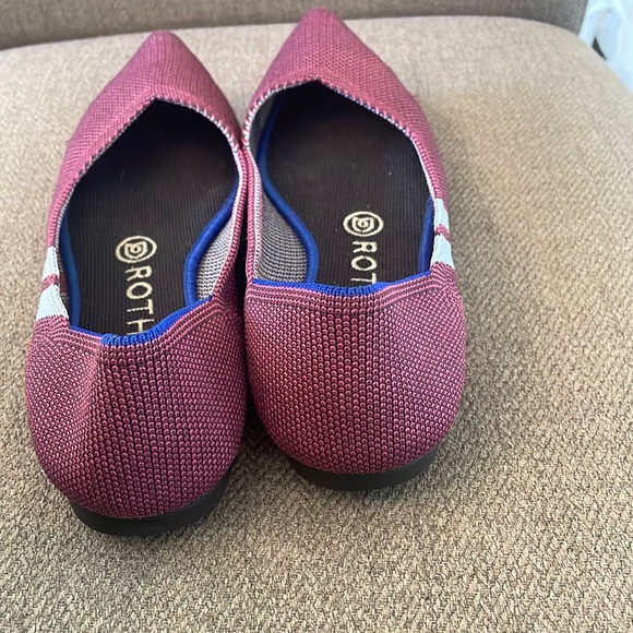 Rothy’s the point in red flats - Picture 4 of 4